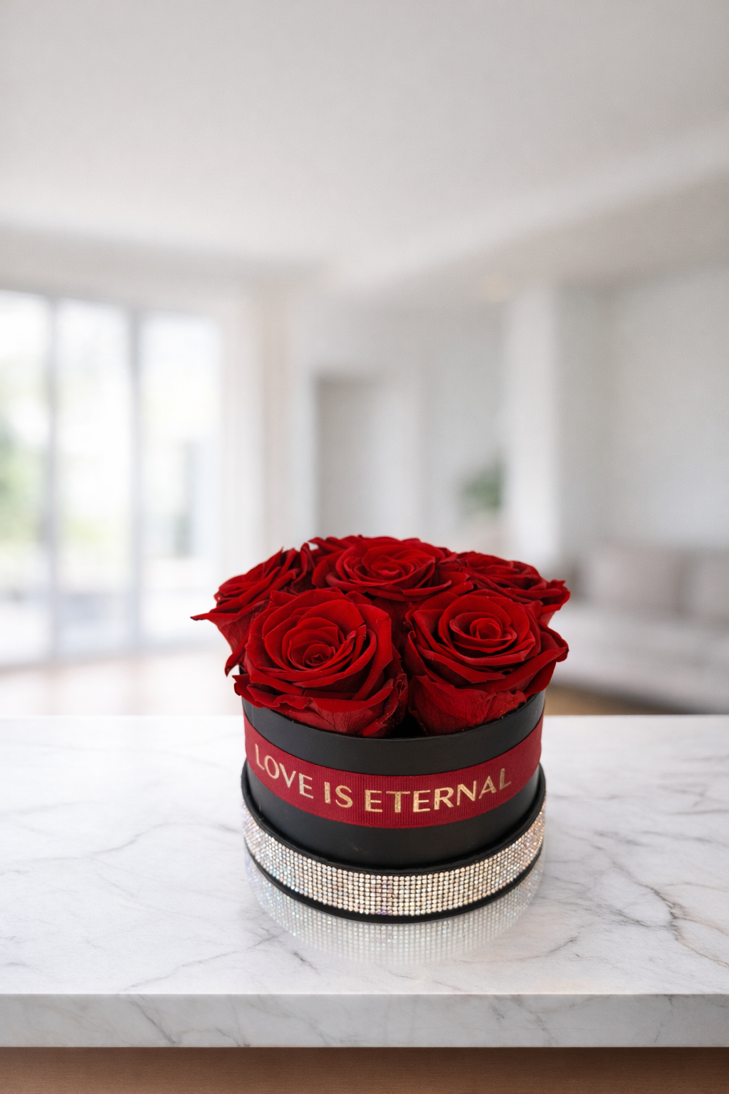 Infinity Básico 6 Rosas Preservadas