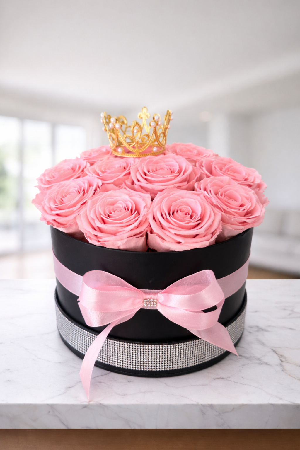 Infinity 12 Rosas Preservadas