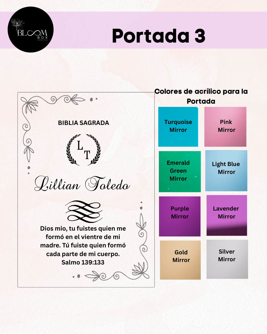 Biblia Personalizada Deluxe